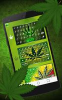 Marihuana Tastatur Plakat