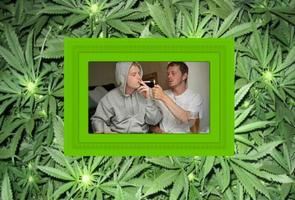 Marijuana Marcos Para Fotos captura de pantalla 1