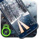 Winter Daybreak Snow Lock Screen APK