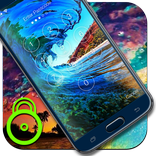 Big Waves Lock Screen