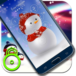 Christmas Snowman Screen Lock
