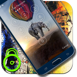 Elephant Art Pin Screen Lock