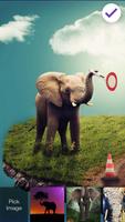 2 Schermata Elephant Art Pin Screen Lock