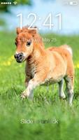 Pony Horse Animal Screen Lock 海報