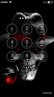 Smoking Skull Screen Lock স্ক্রিনশট 1