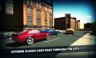 Classic Old Cars Simulator 3D-poster