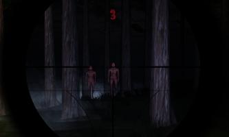 Dark Horror Forest Scary Game plakat