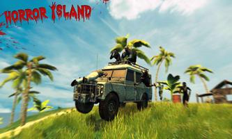 Horror Dead Island Survival 3D Affiche