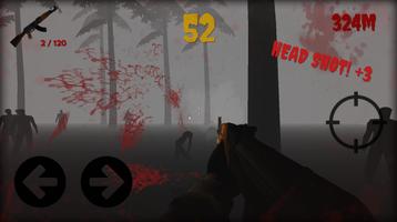 Zombie Apocalypse Survival Run capture d'écran 2