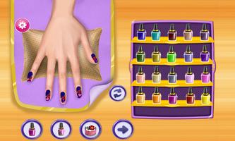 Nail Salon - Art Nail Design Girls Game ภาพหน้าจอ 1