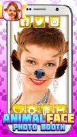 Animal Face Photo Booth-poster