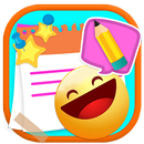 Emoji Karteczki Samoprzylepne: Aplikacja Notatnik aplikacja