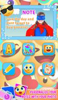 Emoji Notes Mémo Widget - Application Memo capture d'écran 1