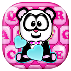 Panda Keyboard Theme ikon