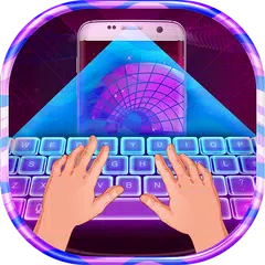 3D Hologram Simulated Keyboard Themes APK download