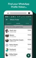 پوستر Who Visit My Profile? - Whats Finder for WhatsApp