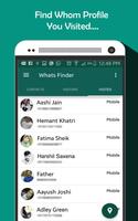 Who Visit My Profile? - Whats Finder for WhatsApp capture d'écran 1