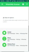 WhatsWeb Scanner syot layar 1