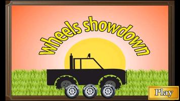 Mcqueen Wheels Showdown Plakat