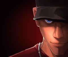 Scout Team Fortress - Survive الملصق