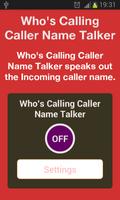 Whos Calling Caller Name Talke poster