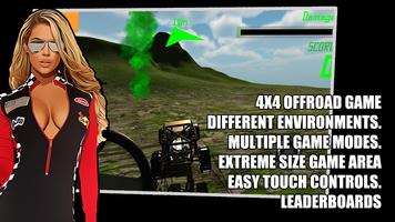 4x4 Offroad Car Hill Dash Race পোস্টার