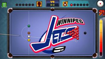 برنامه‌نما Billiards Winnipeg Jets Theme عکس از صفحه