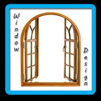 Window Home Design पोस्टर