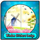 Window Stickers Design icône