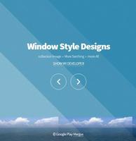 Window Style Designs 포스터