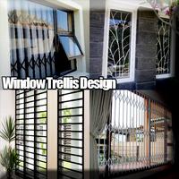 Window Trellis Design Plakat