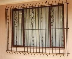 Projetos de trellis de janela Cartaz