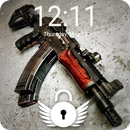 AK 47 Assault Military Rifle Wallpaper Lock Screen APK