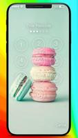 Best Sweet Macaron Cake 4K Passcode Screen Lock ภาพหน้าจอ 1
