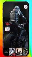 Moto Racing Rider Traffic Road  PIN Lock Screen imagem de tela 2