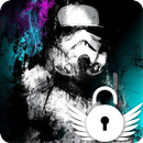 Star Soldier Awesome Art Galaxy App Lock Screen APK