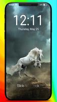 Wild Horse World Nature Animal Best Lock Screen ポスター