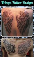 Wings Tattoo Design plakat