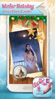 Winter Holiday Greeting Cards ポスター