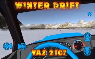 Winter Drift Tuning VAZ 2107 Affiche