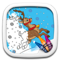 Winter Idyll Coloring Pages