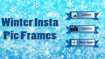 Winter Insta Pic Frames-poster