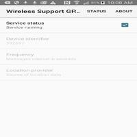 برنامه‌نما WIRELESS SUPPORT GPS TRACKER عکس از صفحه