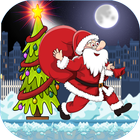 Santa Claus Christmas Runner biểu tượng