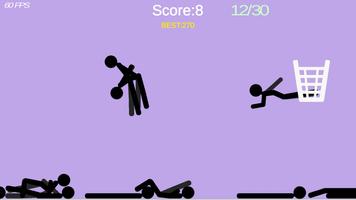 Stickman Drag imagem de tela 1