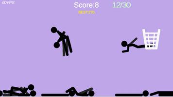 Stickman Drag screenshot 1