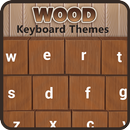 Wood Keyboard Themes: Wooden Keypad with Emoji APK
