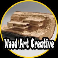 Wood Art Creative poster