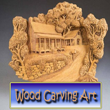 Wood Carving Art icône