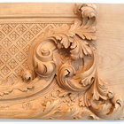 Artesanato em madeira ícone
